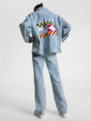 Jaqueta jeans oversized Archive Daisy