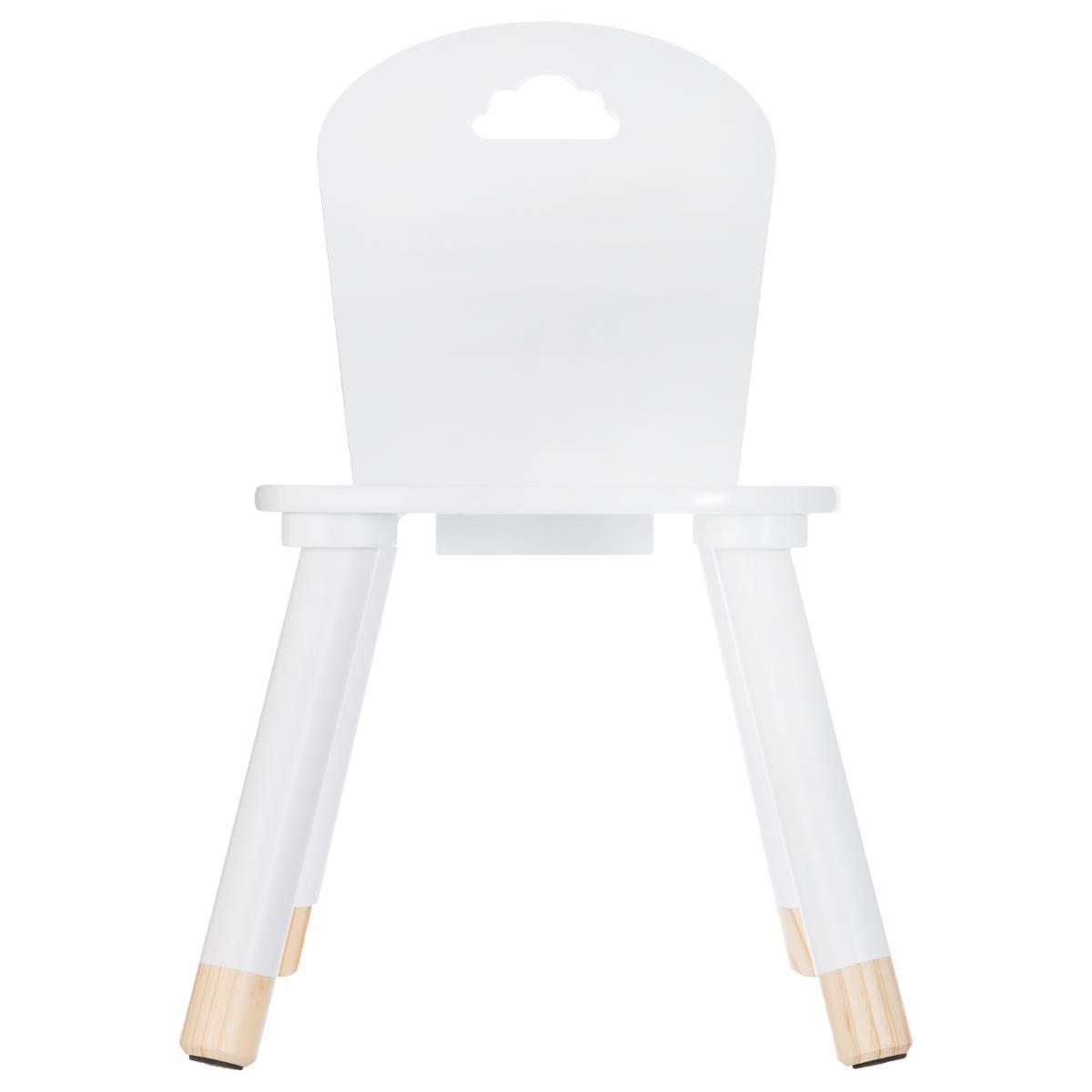 CHAISE DOUCEUR BLANC