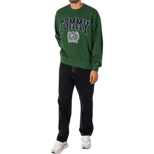 Tommy Jeans - Vaqueros Holgados Skater Negro