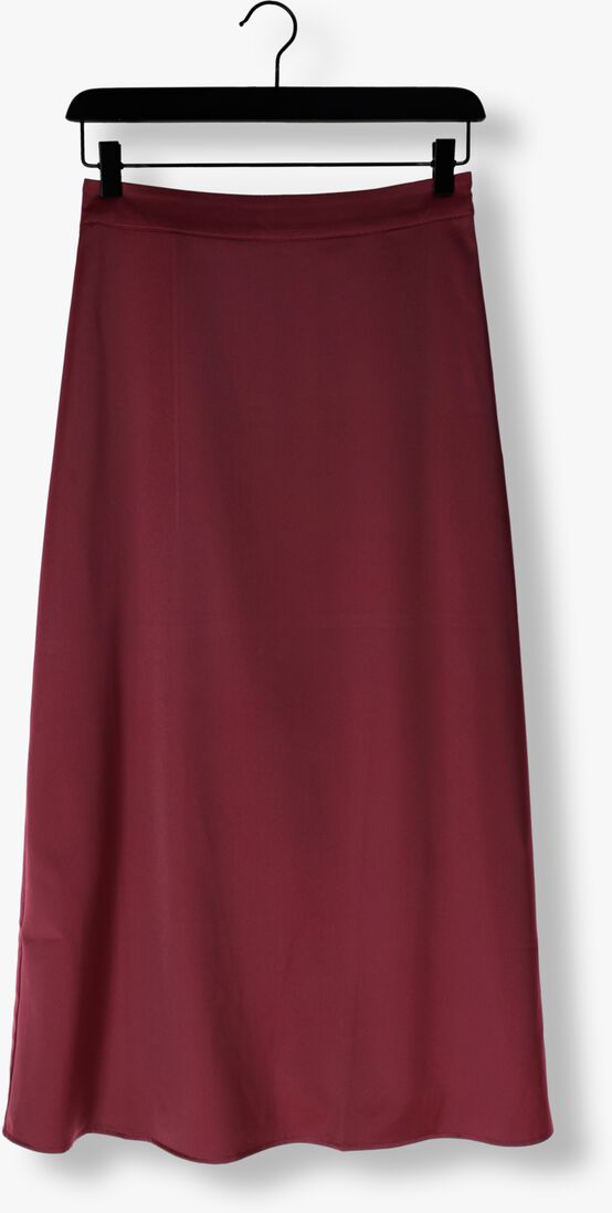 bordeaux co'couture midirok adnacc sateen skirt