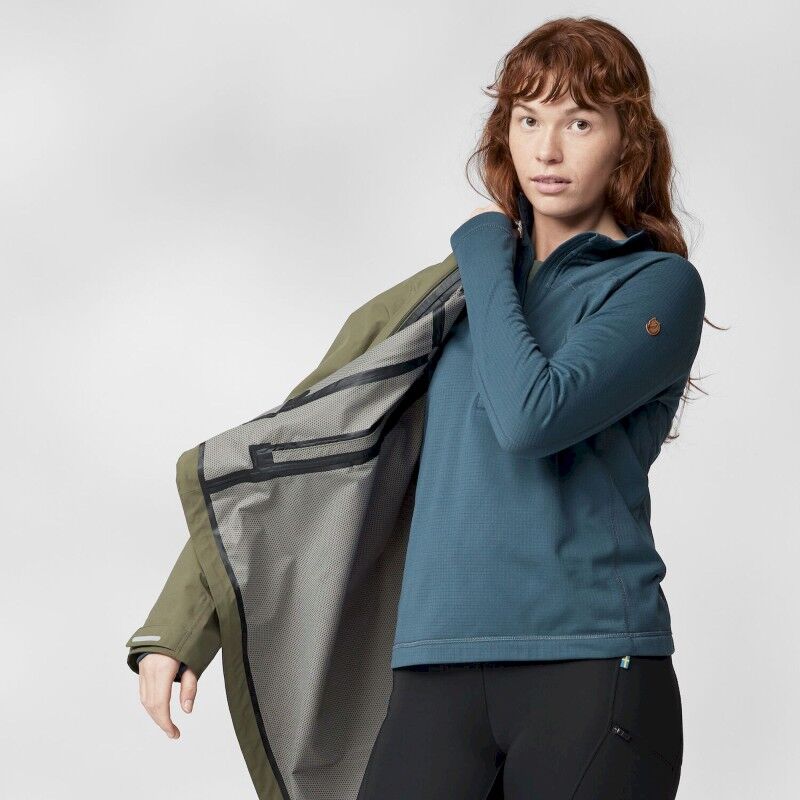 Abisko Lite Fleece Half Zip - Polaire femme