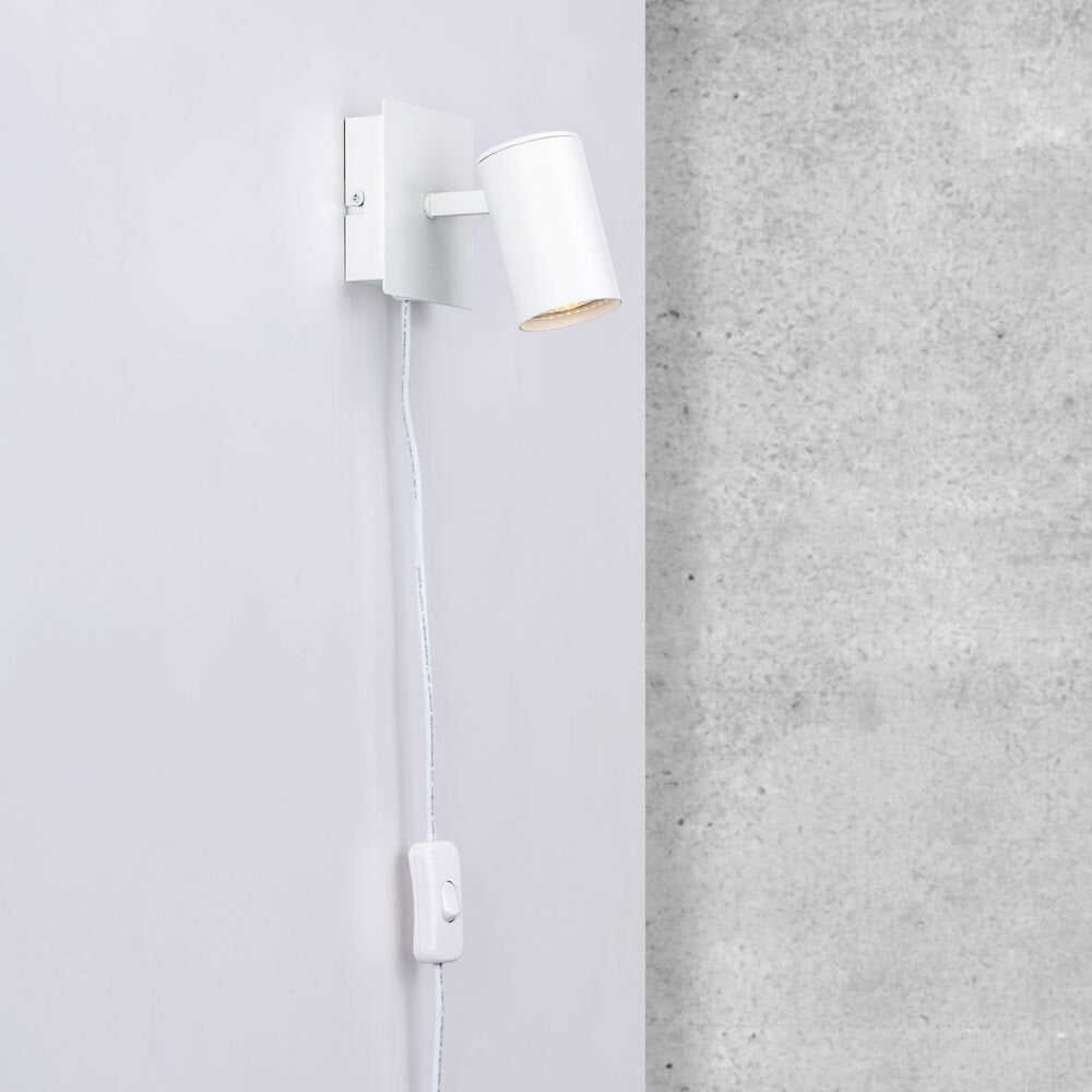 Frida wandlamp in wit GU10