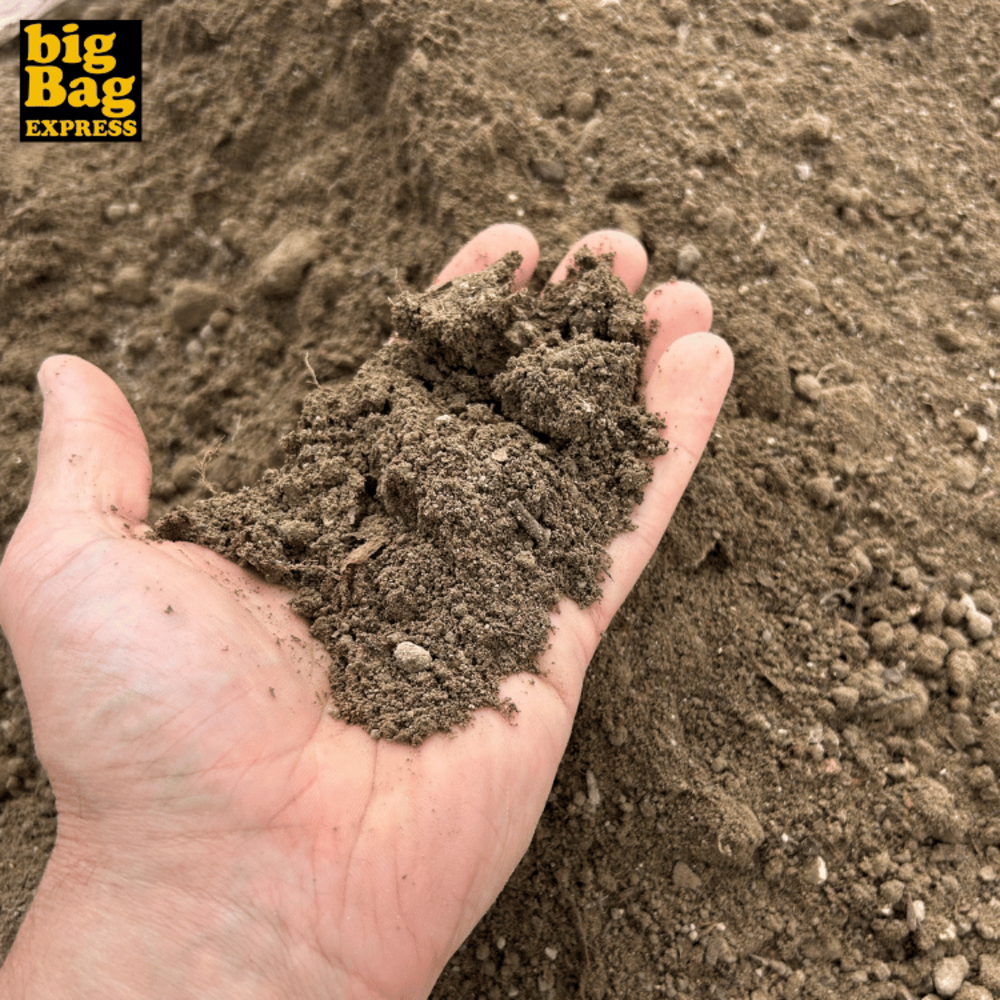 Big Bag de 1m³ (+/- 1,2T) Terre Criblée Amendée Compostée à 5% - Livraison PREMIUM