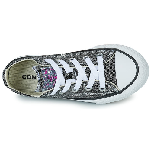 Converse - CHUCK TAYLOR ALL STAR EVA LIFT UNDERSEA GLITTER OX - Noir