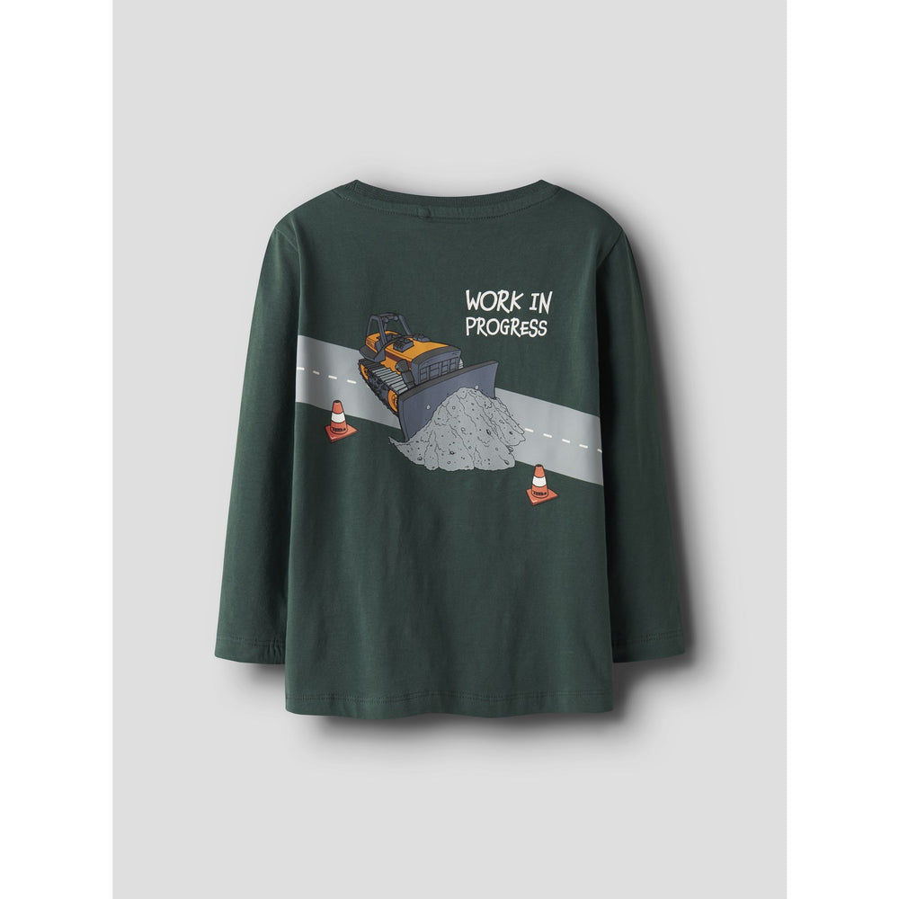 Køb Name It Bistro Green Nmmofek Tonka Ls Nreg Top Cplg