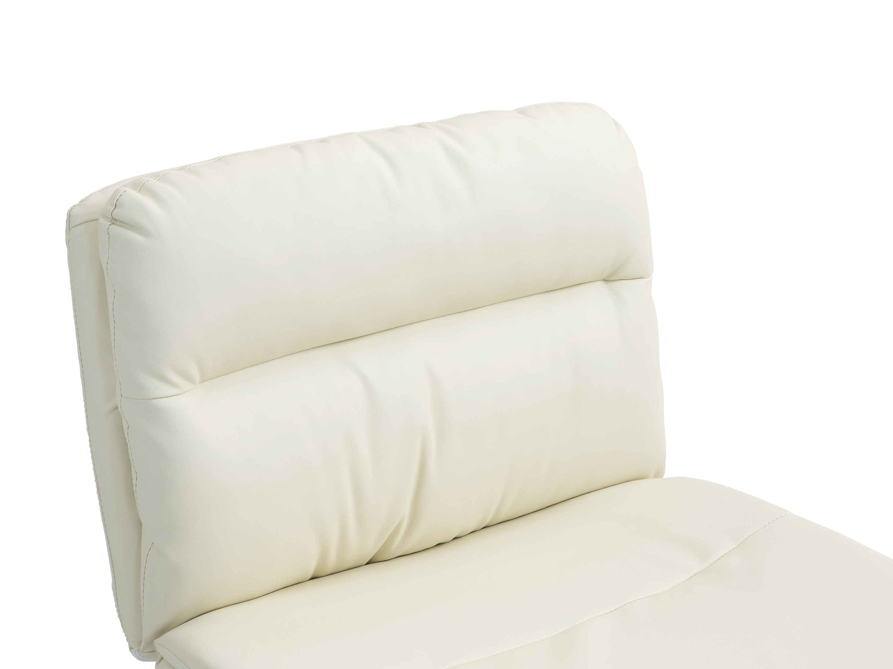 Bürostuhl Leder LYLES beige