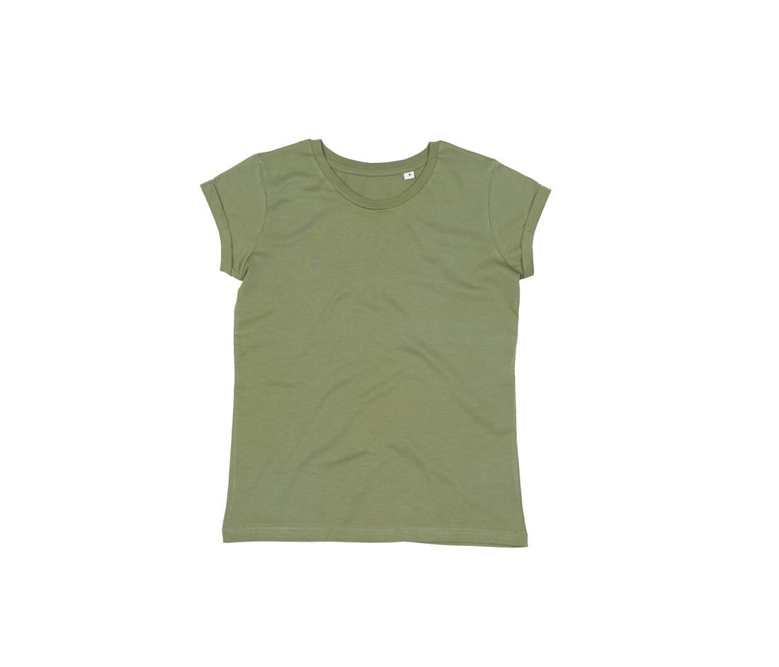 MANTIS MT081 - Tee-shirt femme manches roulées