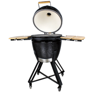 Jamestown Marwin kamado keramiek zwart 54,5 cm