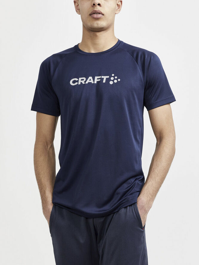 Craft Core Unify Logo løbe T-shirt Blå