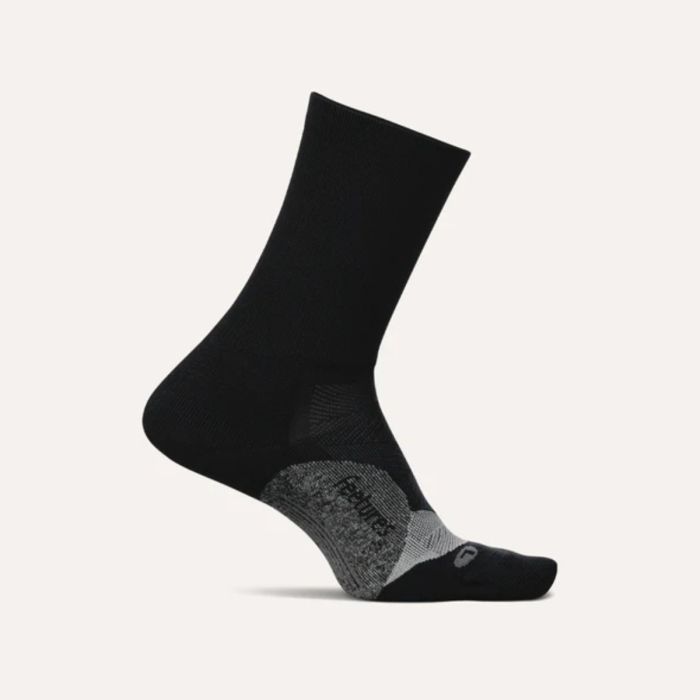 Feetures Unisex Strømper Elite Ultra Light Mini Crew Sort