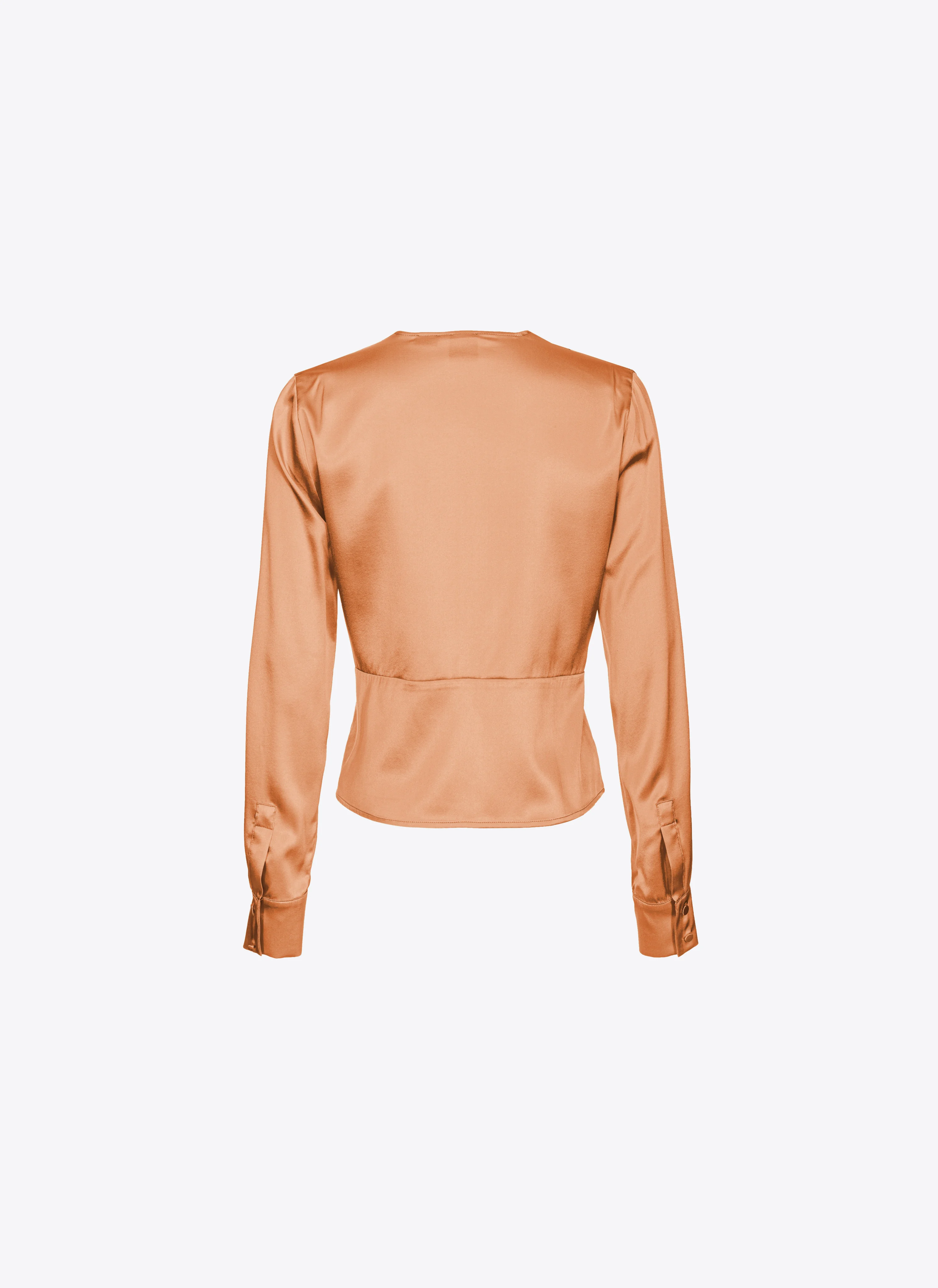 Blouse à manches longues | Orange