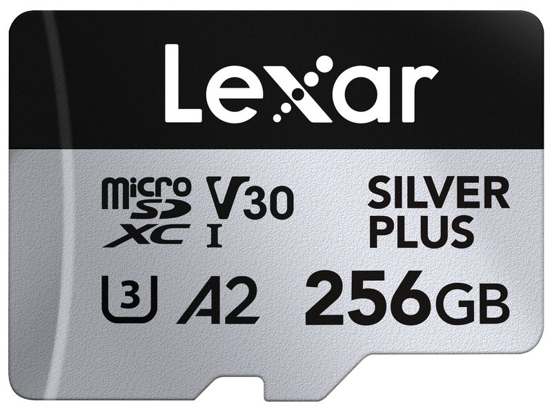 Lexar microSDXC-Karte Professional Silver Plus 256 GB Professionelle MicroSDXC UHS-I-Karte