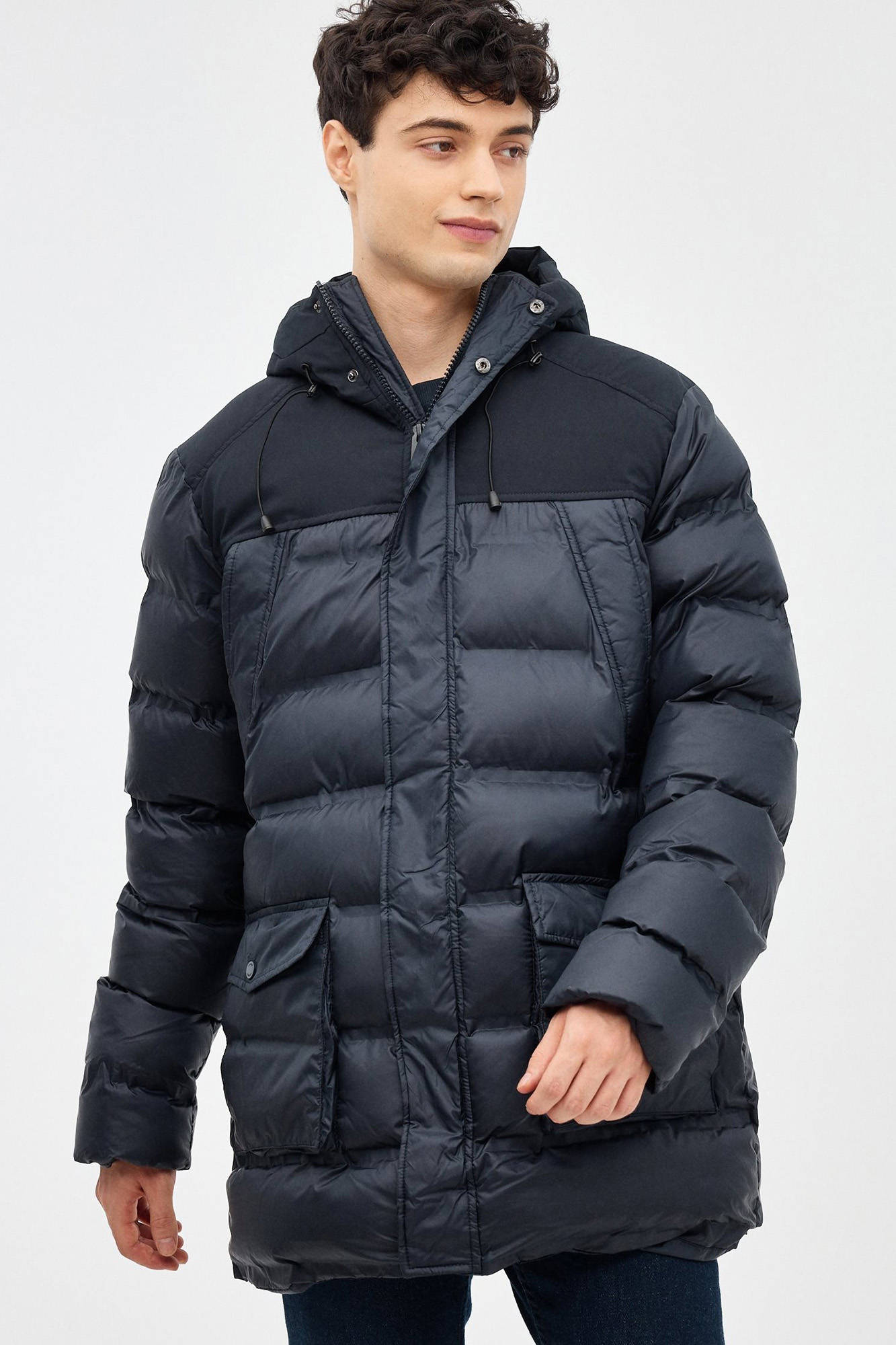 Parka com capuz