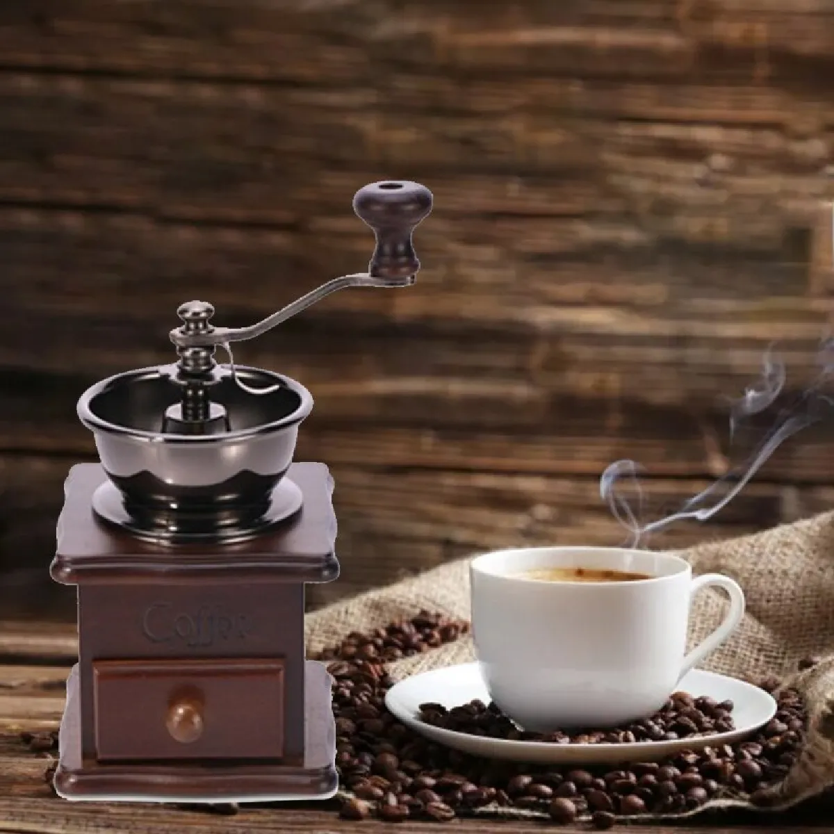 Universal Moulin à café artisanal rétro