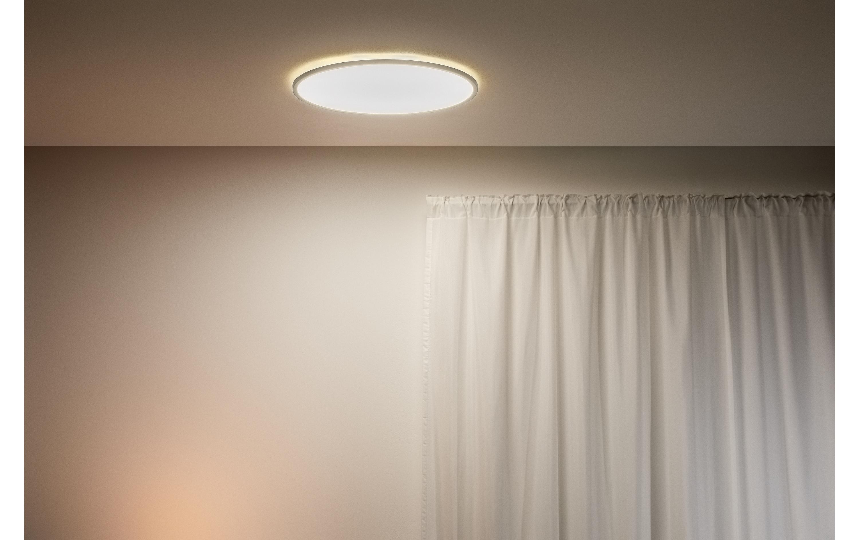 Deckenleuchte SuperSlim, 32 W, 2700 - 6500 K, Weiss<br>LED Deckenleuchte