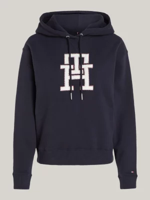 Moletom com capuz Curve TH Monogram Regular Fit