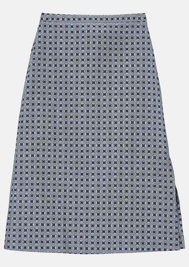 Jupe Joasbleue en jacquard
