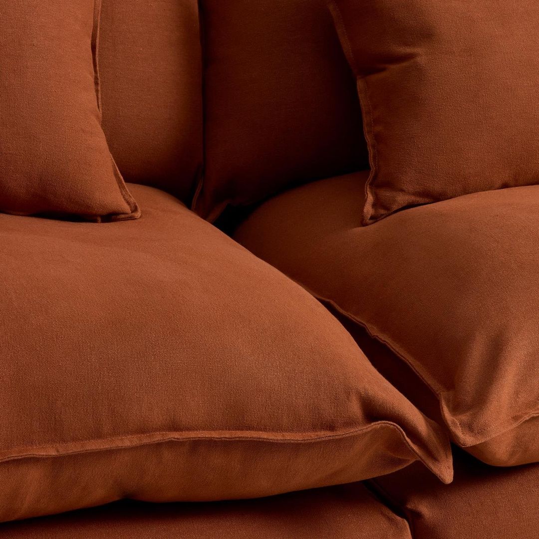 Kave Home Anarela Terracotta Hoekbank