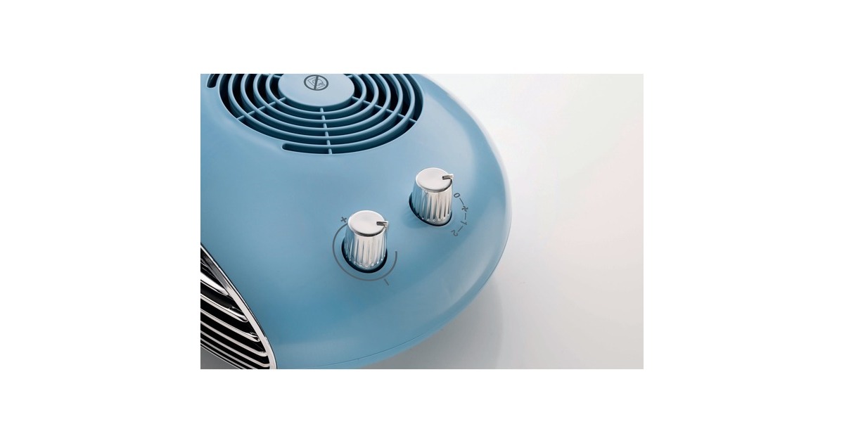 ArieteVintage blauwe ventilatorkachel 8211/04  (Blauw, 2000 Watt, verwarmen en koelen)