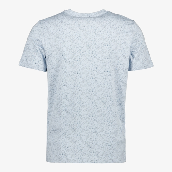 Produkt heren T-shirt lichtblauw met print