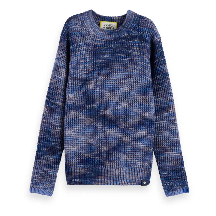 Scotch & Soda Pull Maille Epaisse | Bleu marine