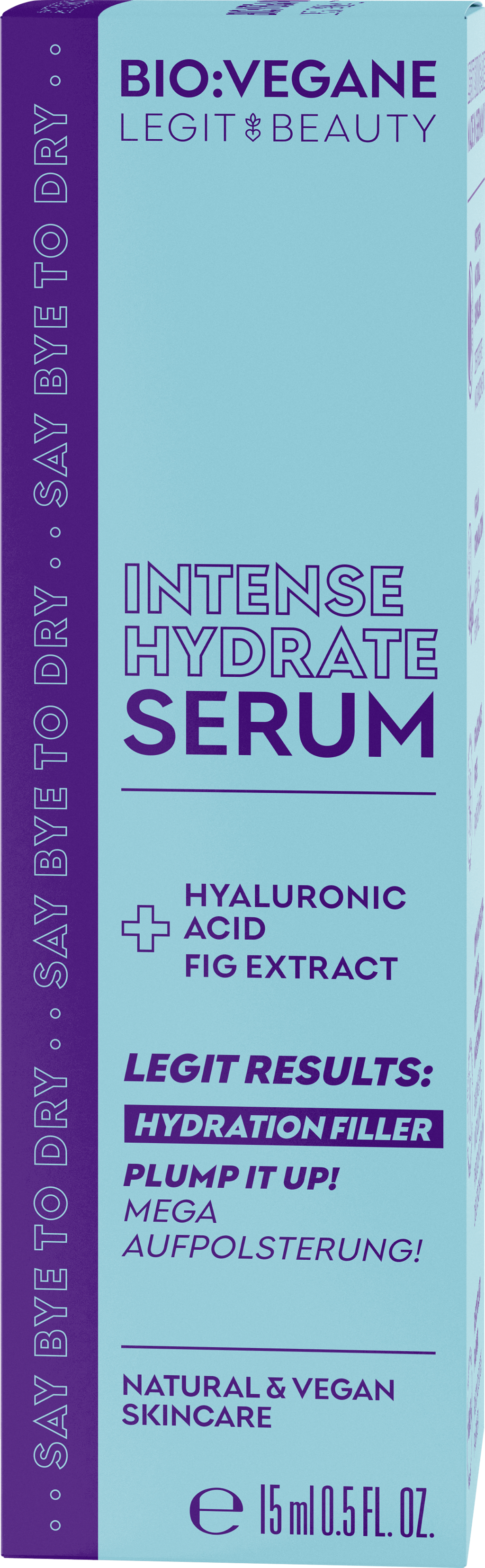 BIO:VÉGANE Legit Beauty  Intense Hydrate Serum, 15 ml