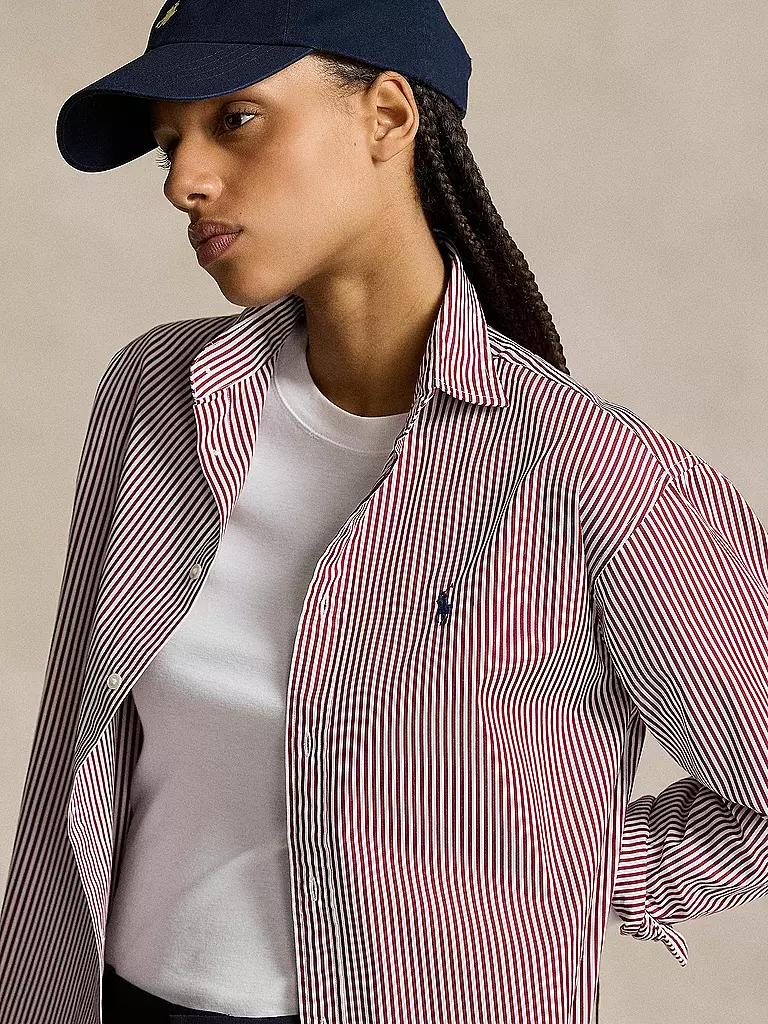 POLO RALPH LAUREN Bluse rot