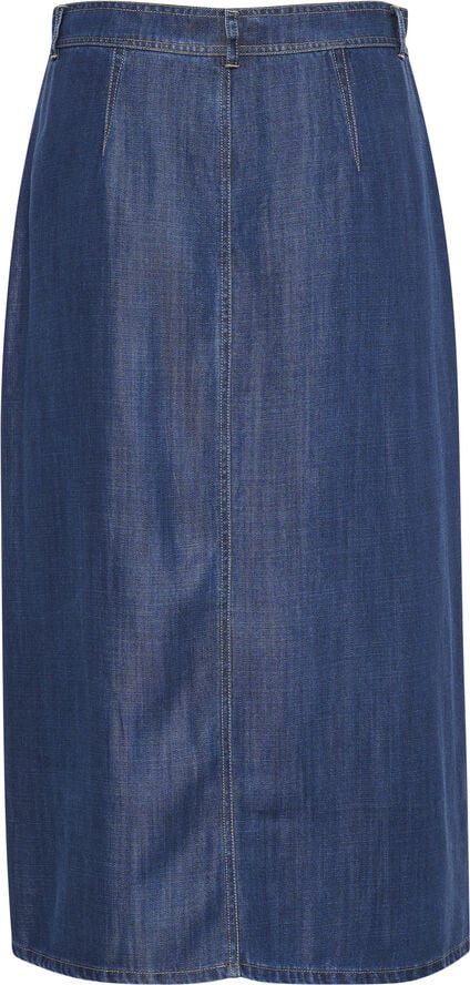 Soaked in Luxury SLFriday Skirt Dark blue denim