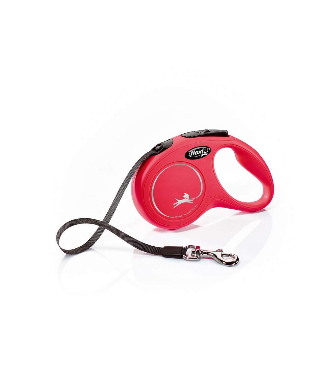 Flexi - Laisse rétractable pour chiens NEW CLASSIC (Rouge) (5 m) - UTTL5380