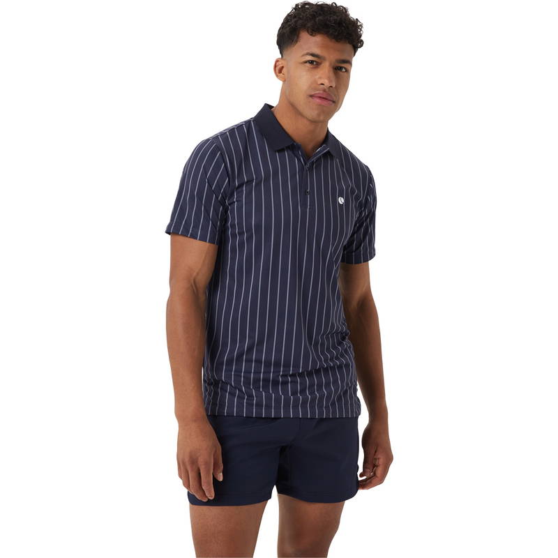 Björn Borg Ace Pinstripe Tennis Polo T-shirt Herre