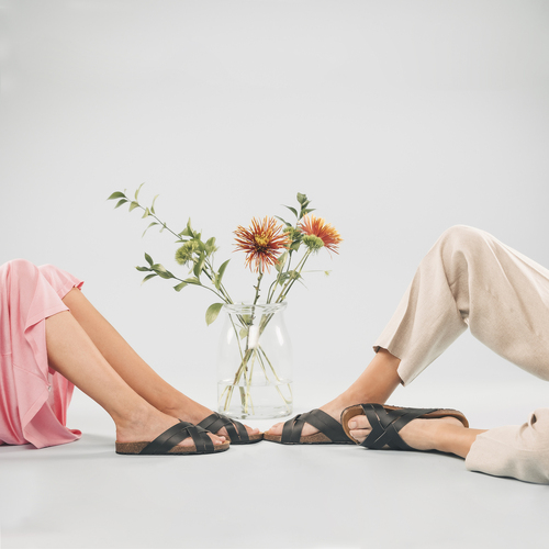Nae Vegan Shoes - Lilac_Black Negro