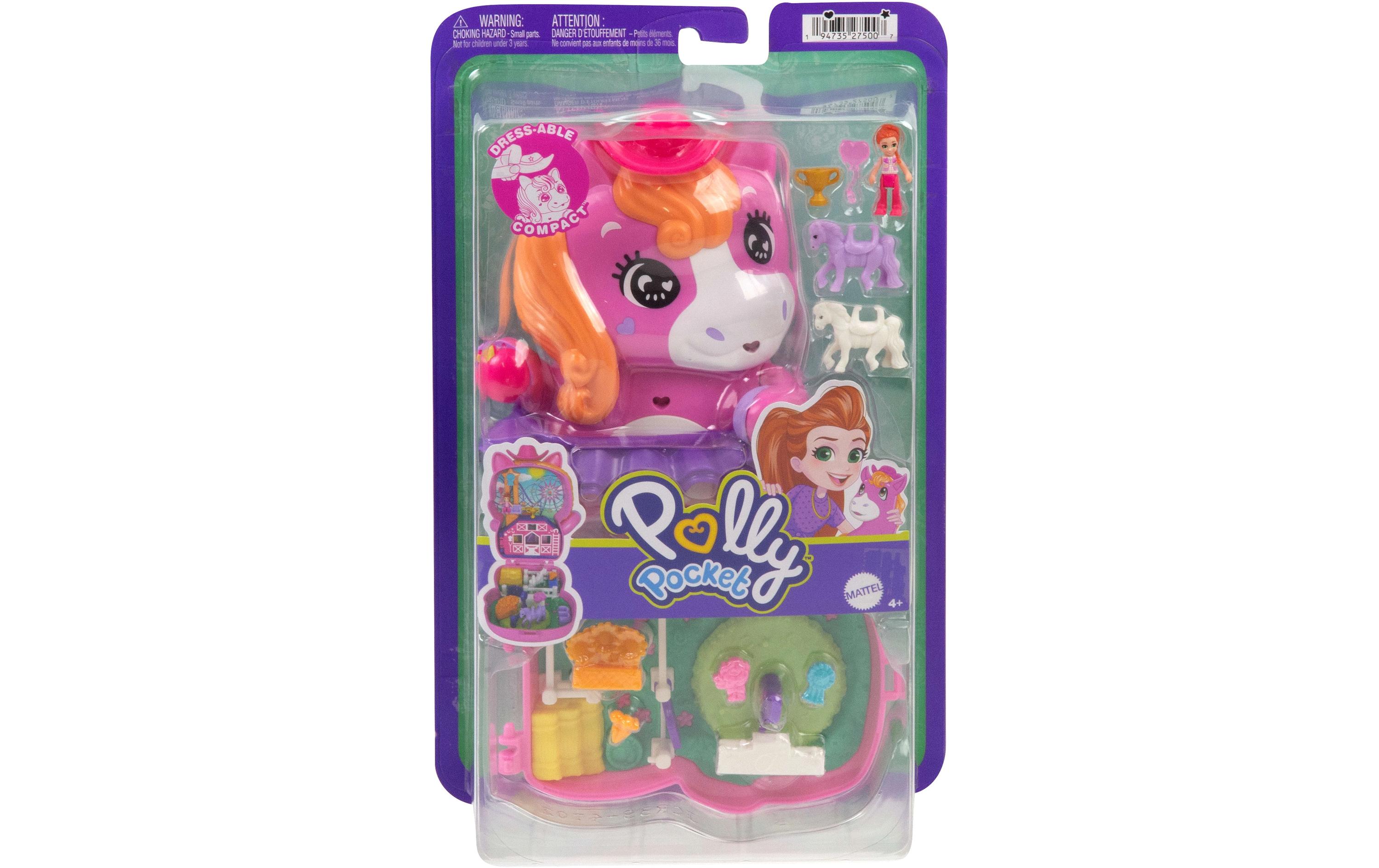 Spielset Pony Rodeo SchatulleSpielzeug für unterwegs mit Zubehör für Mode und Essen