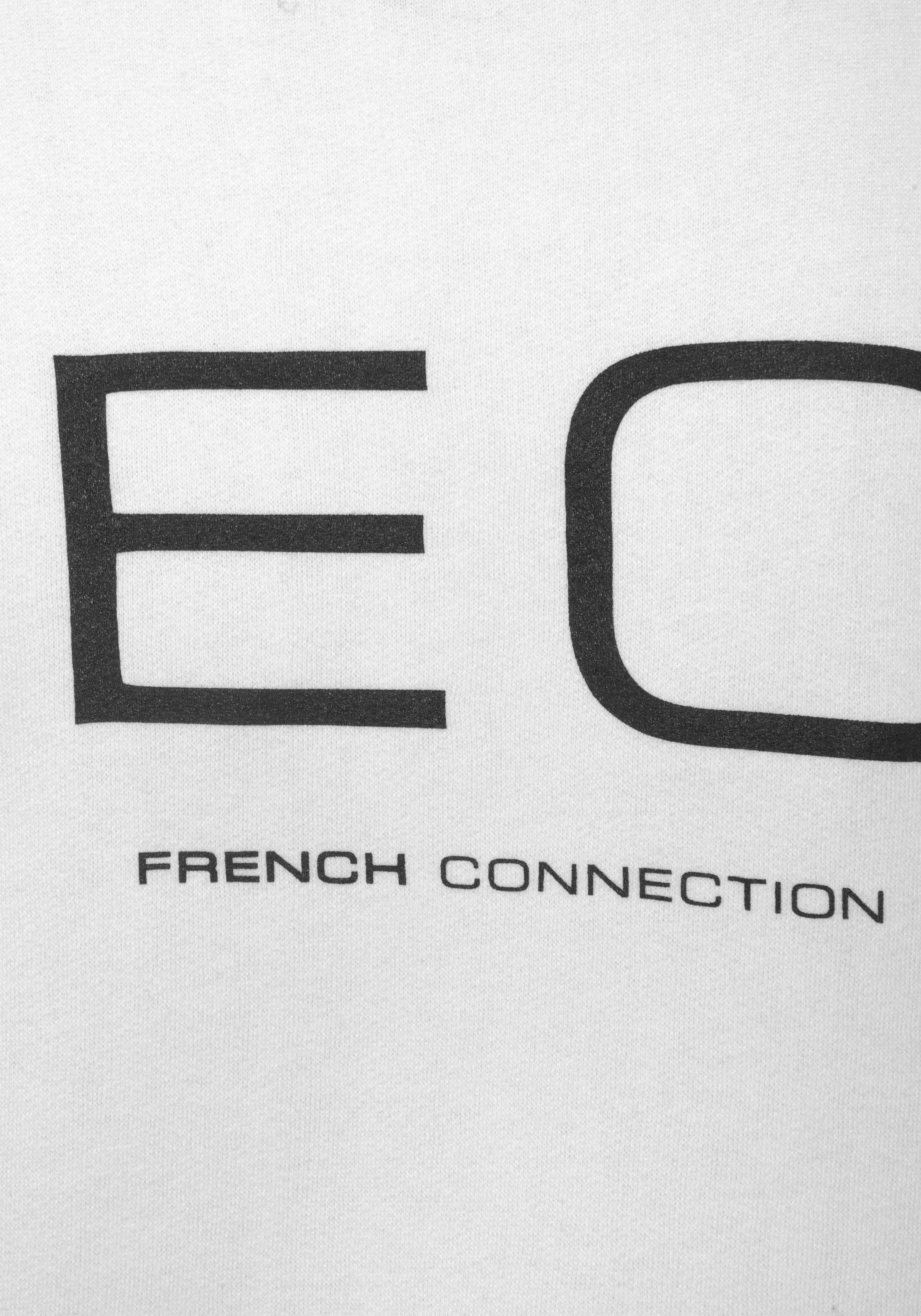 French Connection Sweatshirt , mit Schriftzug auf dem Rücken