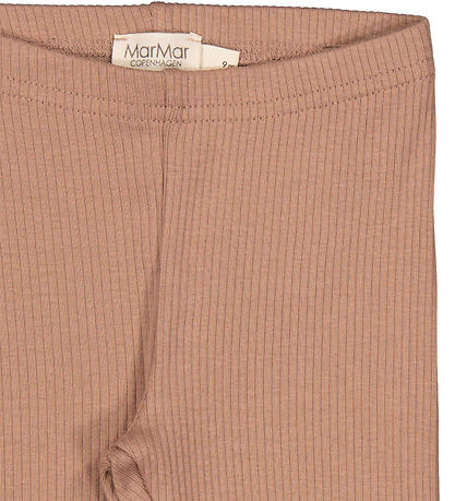 MarMar Leggings - Rib - Modal - Powder Taupe