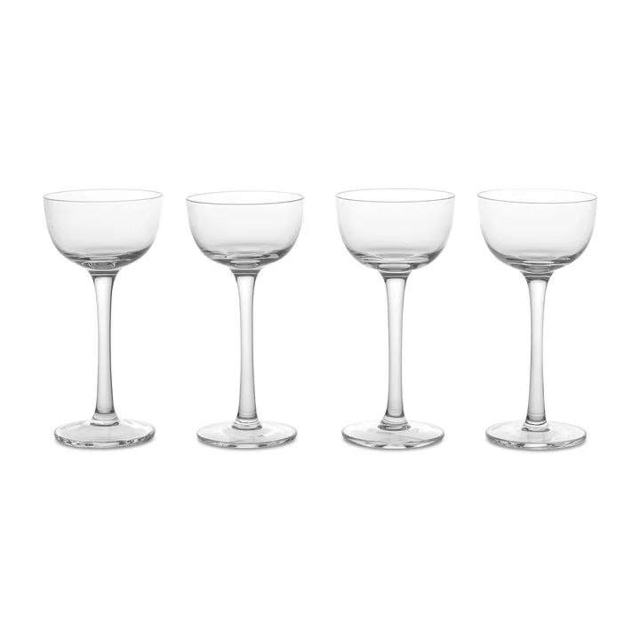 Ferm Living - Host Likörglas, klar (4er-Set)