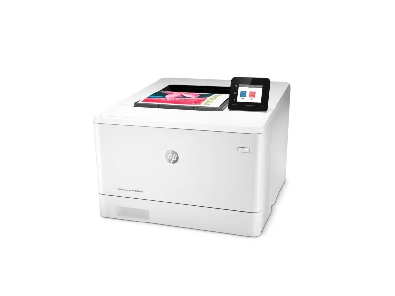 HP Color LaserJet Pro M454dw - Printer - farve - Duplex - laser - A4/Legal - 38.400 x 600 dpi - op til 27 spm (mono) / op til 27 spm (farve) - kapacitet: 300 ark - USB 2.0, Gigabit LAN, Wi-Fi(n), USB vært
