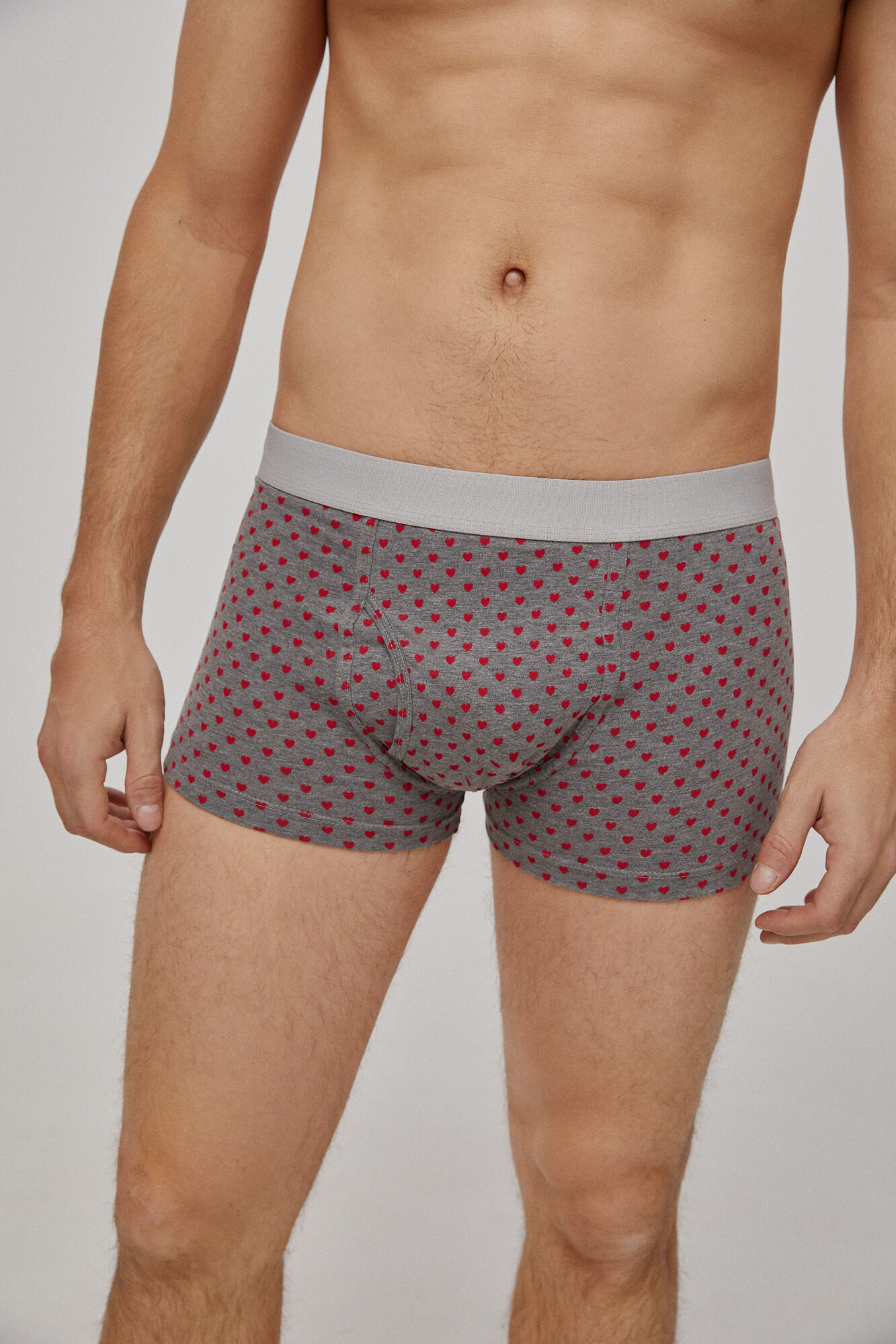 Cueca boxer - Cinza