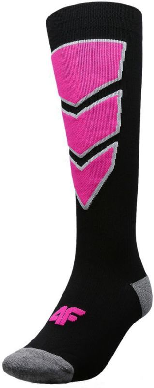 4F ski sokken, dames, zwart