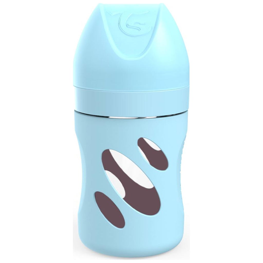 TwistshakeTwistshake   Anti Kolik Glas Babyflasche pastel blue 260ml
