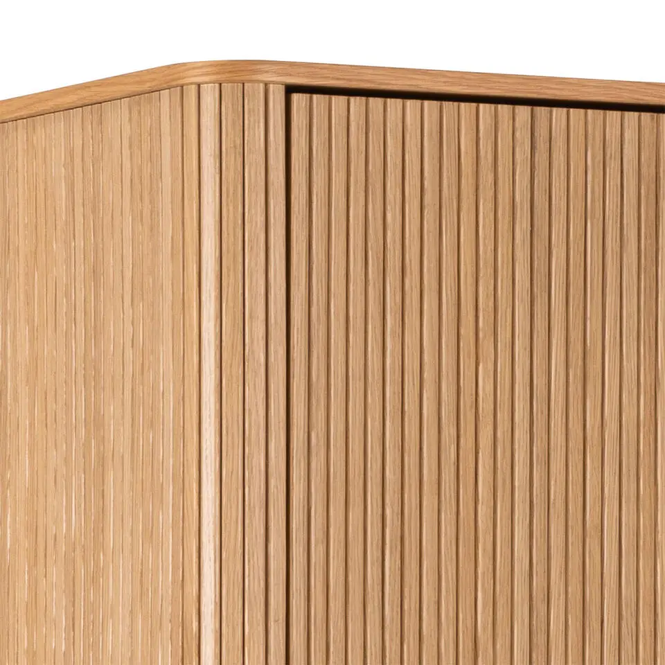 Kledingkast Naturel Eiken Fineer - 100x55x200cm - Rustam