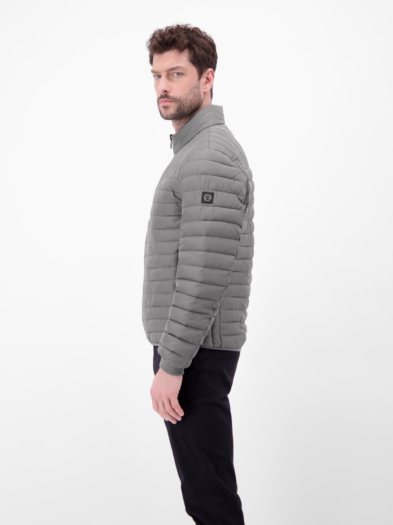Steppjacke, wind- und wasserabweisend, gefüttert
