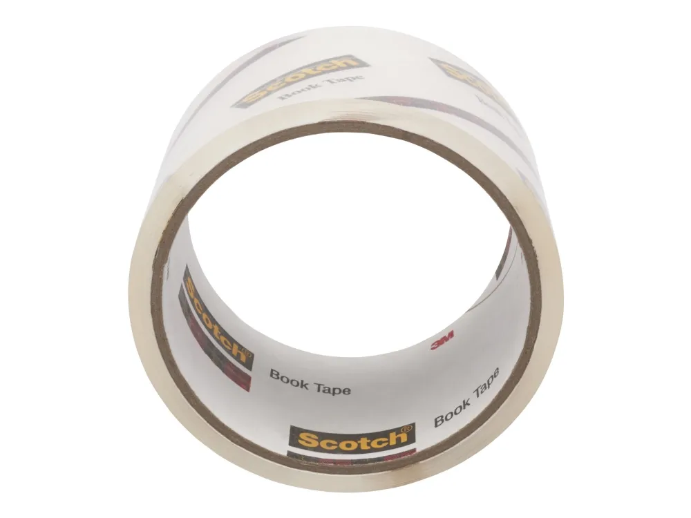 Tape 3M bogtape 845 Klar 50.8 mm x 13.7 m - 76.2 mm kerne