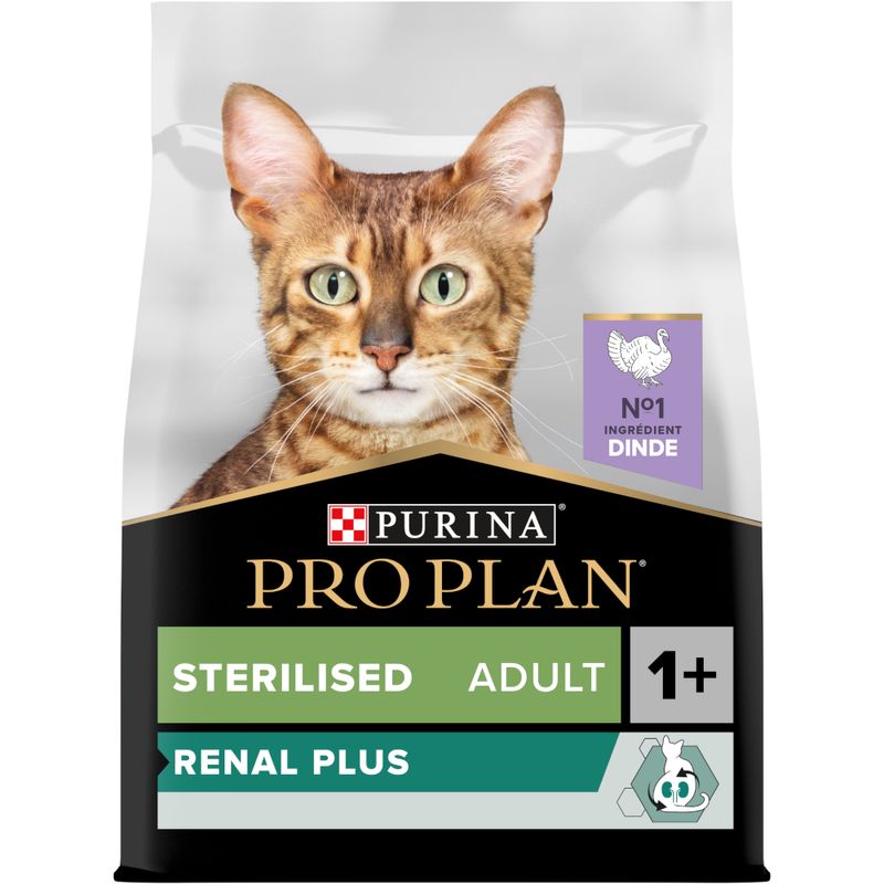 PURINA PRO PLAN Sterilised Adult Renal Plus dinde