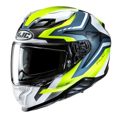 Casque Hjc F71 - FEZ - Bleu / Jaune