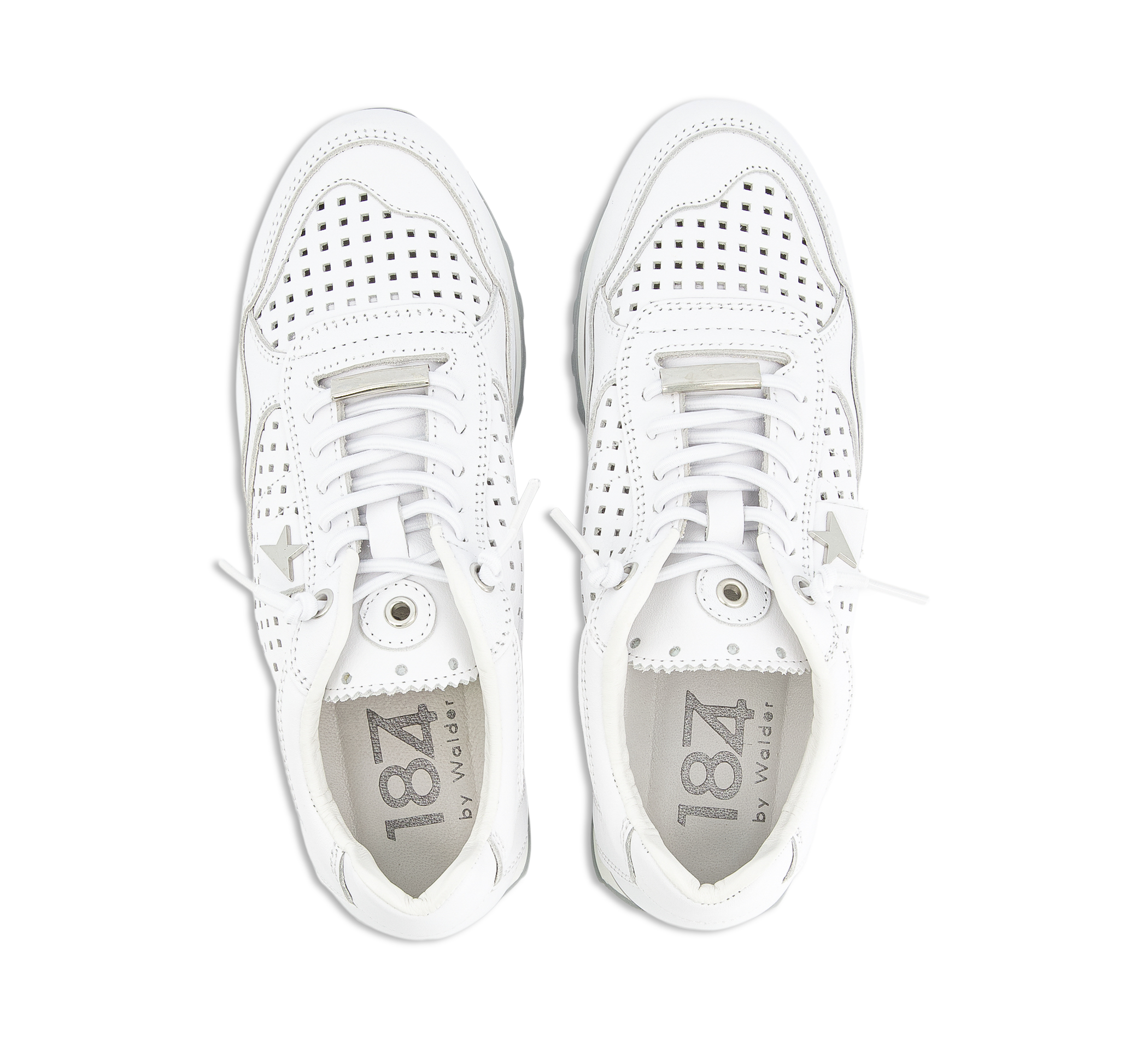 1874 by Walder Sneaker low weiss