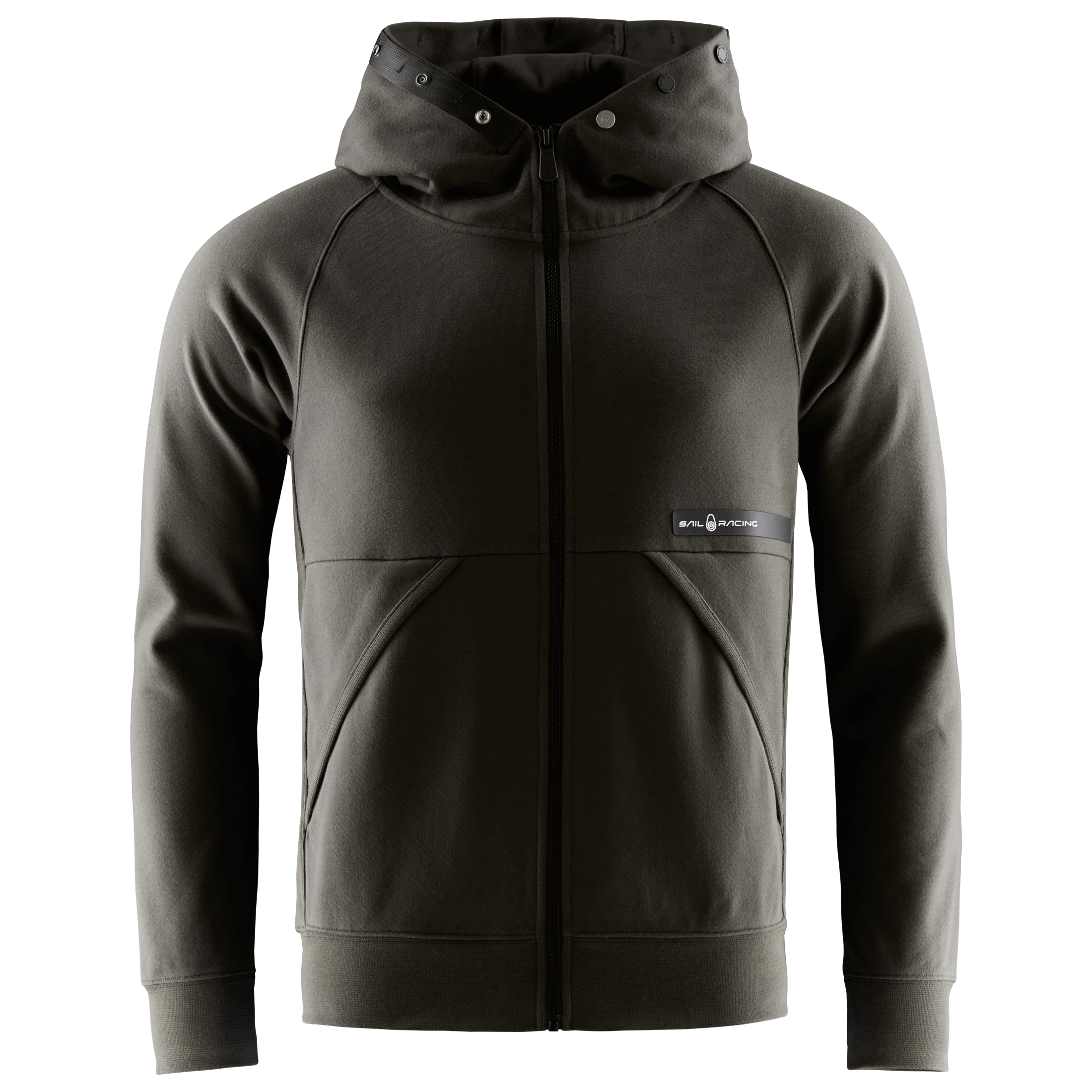Sail Racing Race Bonded Zip Hood - Fritid og bomull