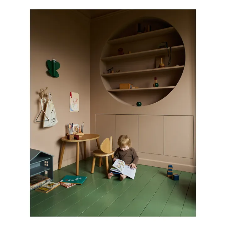 Nofred Chaise en chêne Souris | Chêne