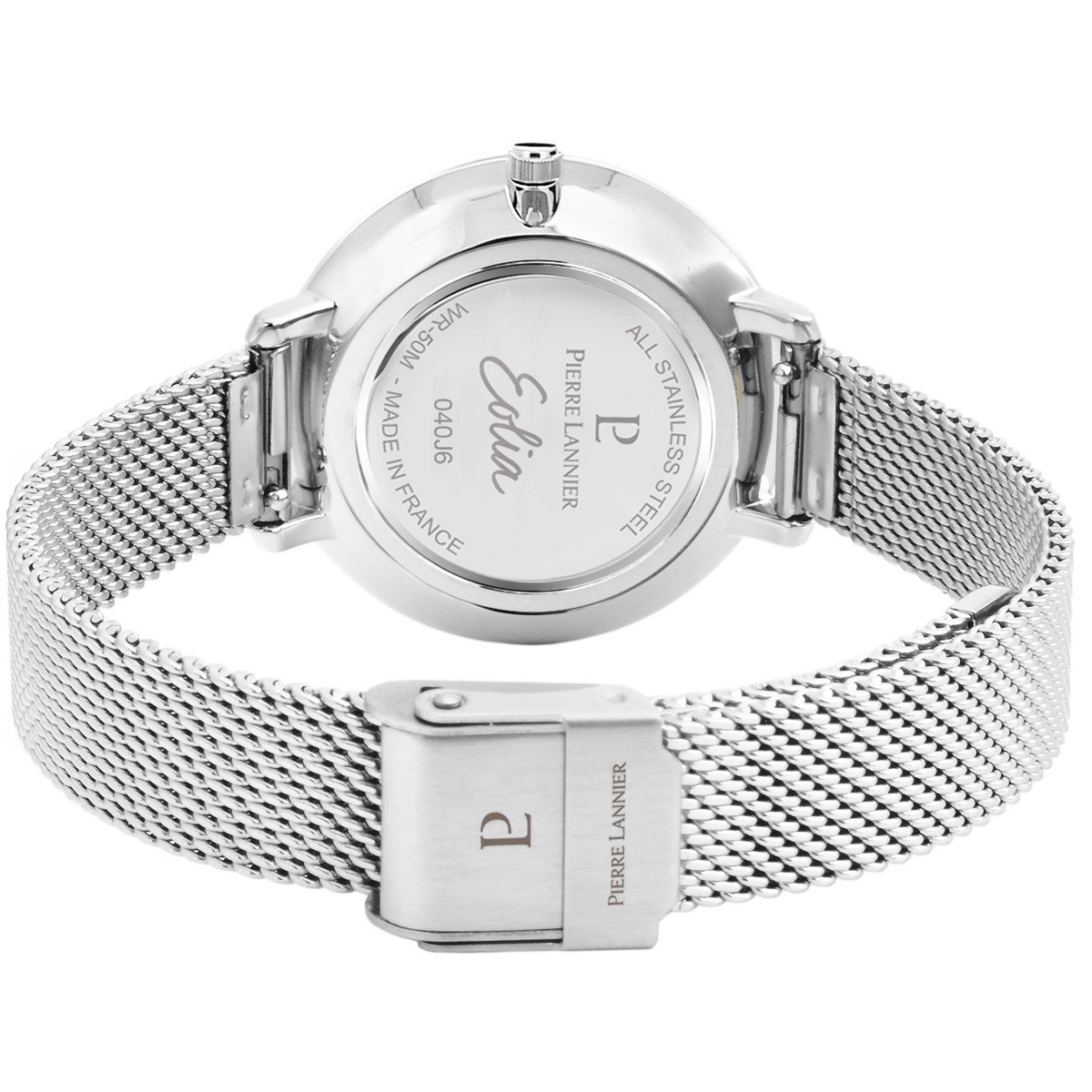 Montre Pierre Lannier acier milanais