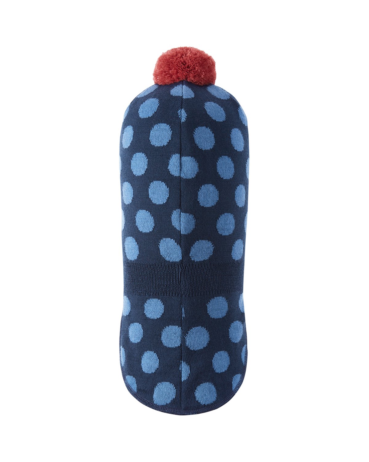 Ull Balaclava med dusk, 50% Merino – Varm vinterlue | Polkka
