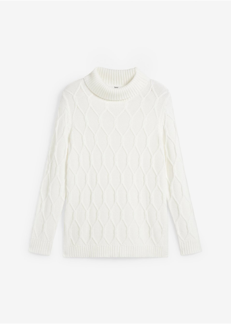 Pull en maille torsadée
